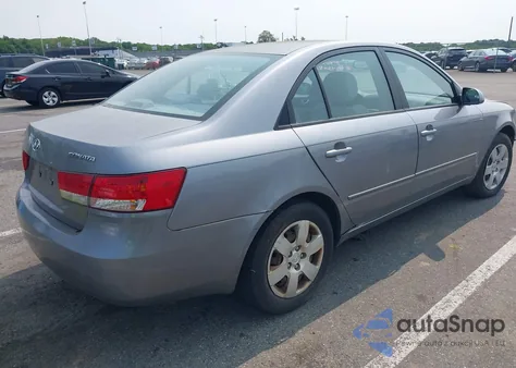 2007 Hyundai Sonata Gls from USA, damaged, VIN 5NPET46C97H208882
